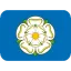 Yorkshire Flag Rounded