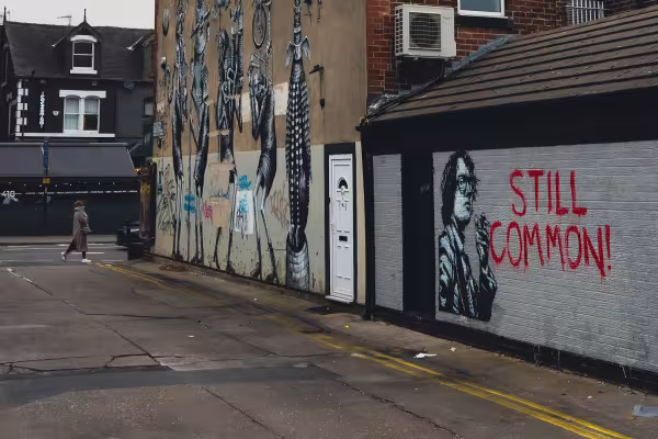 Still Common People, Pulp, Sheffield Graffiti Wall